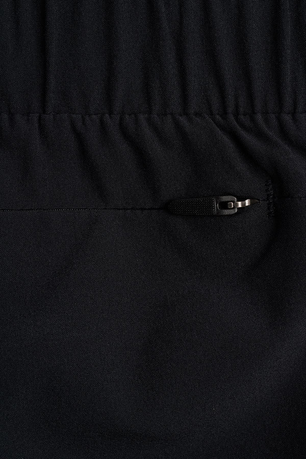 2in Paneled Training Short, Black