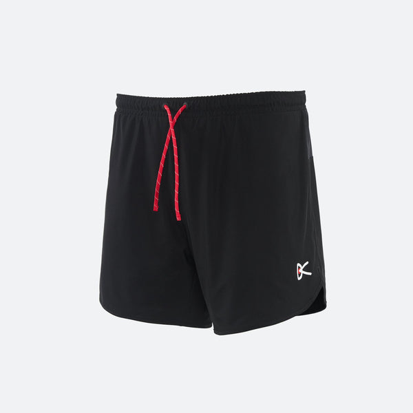 5in Training Shorts, Black/Red